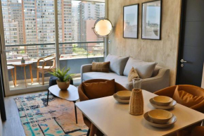 HOM I Depto Centrico 2D2B 3PAX Santiago